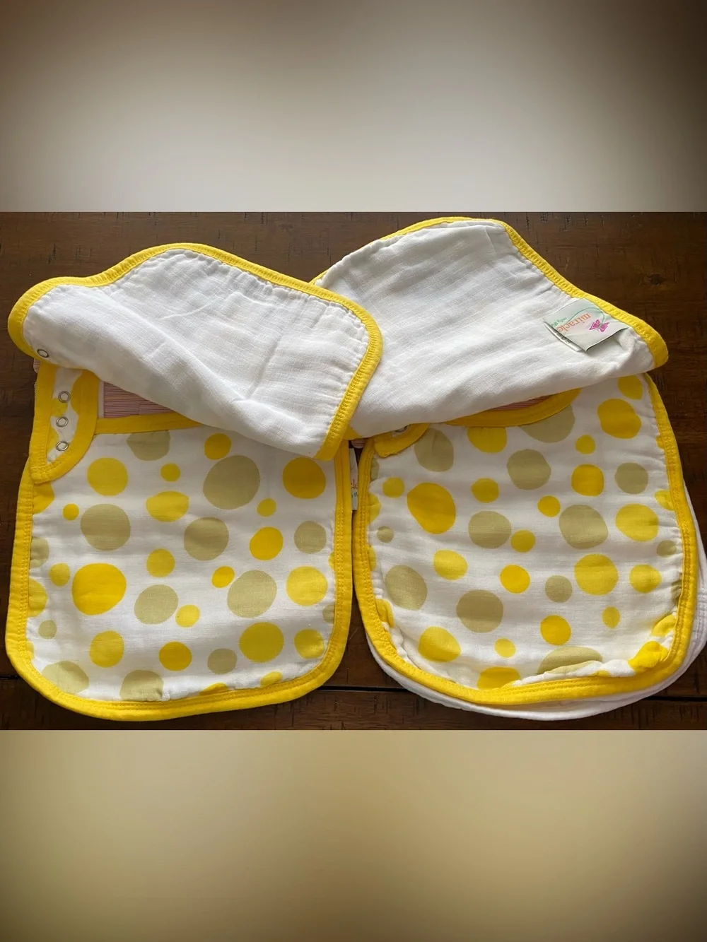 •NEW•{2 SETS} Miracle Ware Skinny Bib 3-Pack Set Bundle